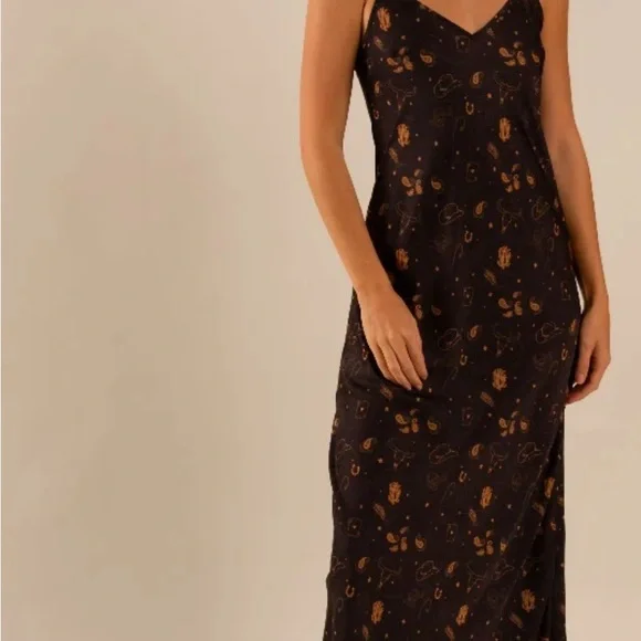 LENNON ZIPSLIP™️ DRESS ALL OVER WESTERN CARE PATTERN - Picture 3 of 3